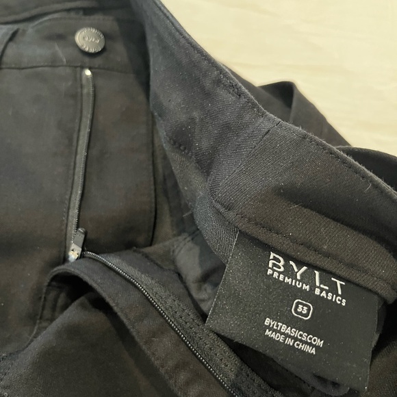 BYLT Basics Tech Denim Everyday Pant 2.0 Jeans - Brand New No Tags - Set of 3 - Picture 2 of 6
